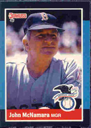 1988 Donruss All-Stars Baseball Cards  010      John McNamara MG